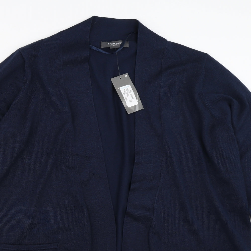 Primark Womens Blue   Cardigan Jumper Size XL