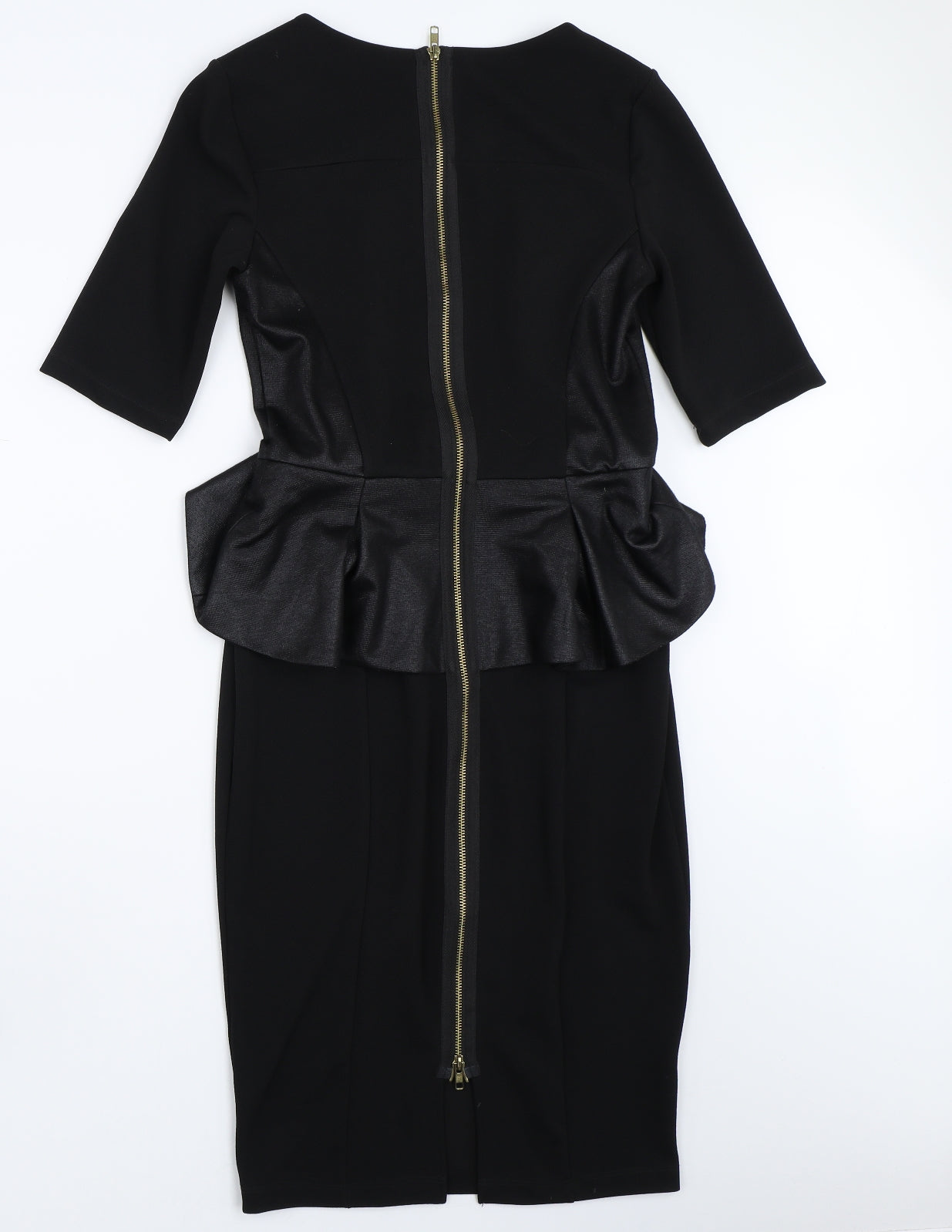 River Island Womens Black   Pencil Dress  Size 10