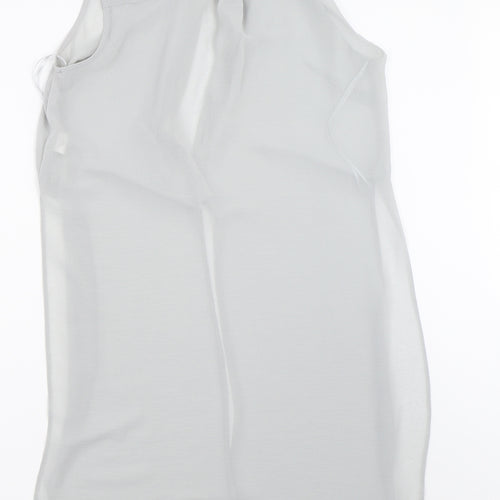 Atmosphere Womens Grey   Basic Button-Up Size 12