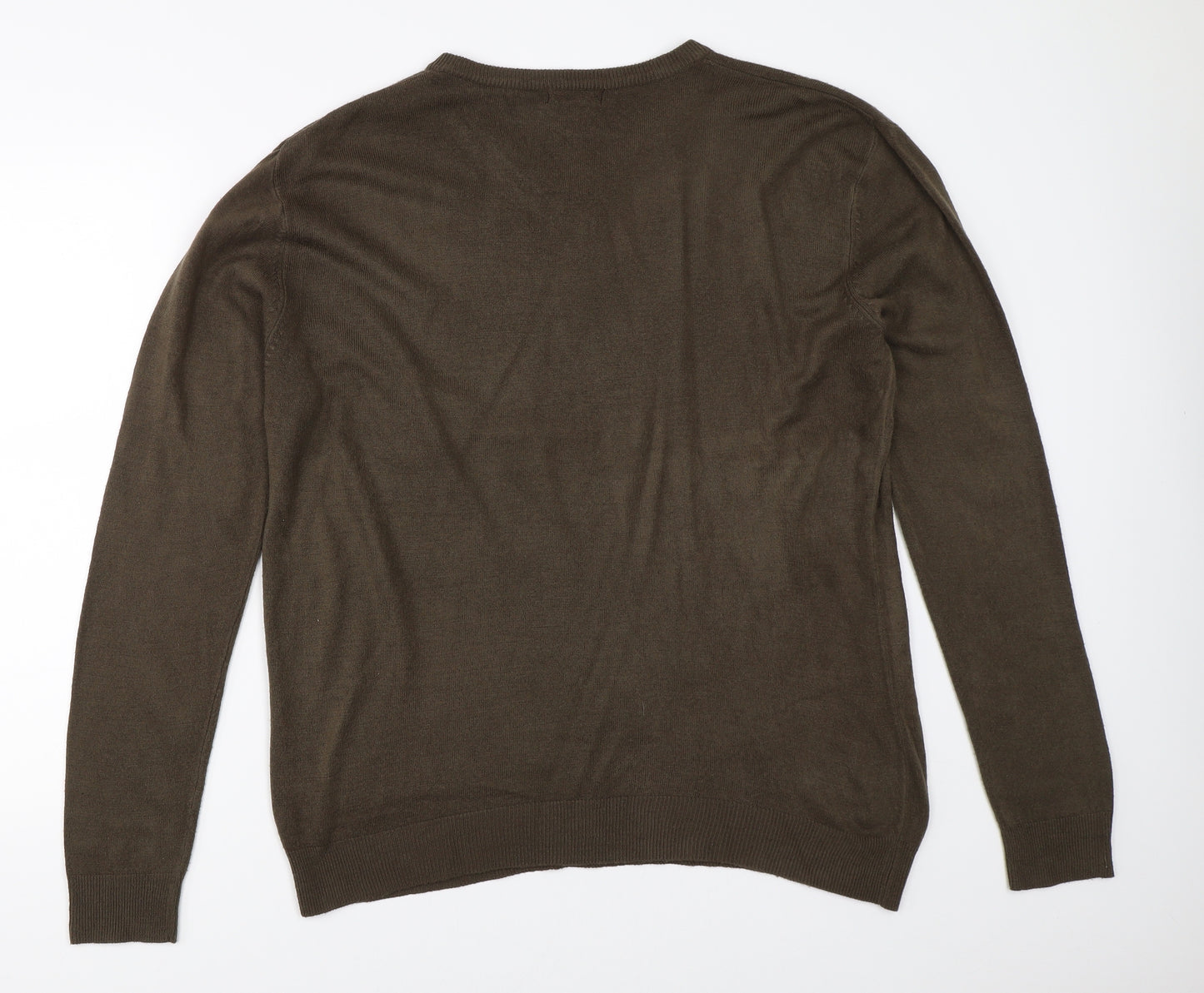Cedar Wood State Mens Brown   Pullover Jumper Size L