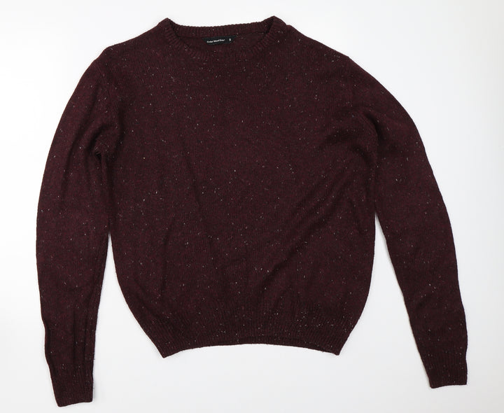 Cedar Wood State Mens Purple   Pullover Jumper Size S