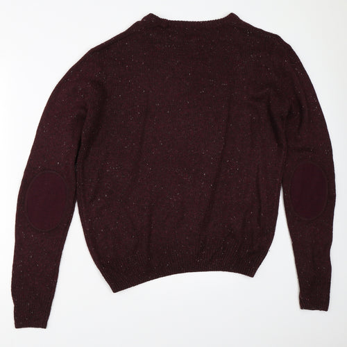 Cedar Wood State Mens Purple   Pullover Jumper Size S