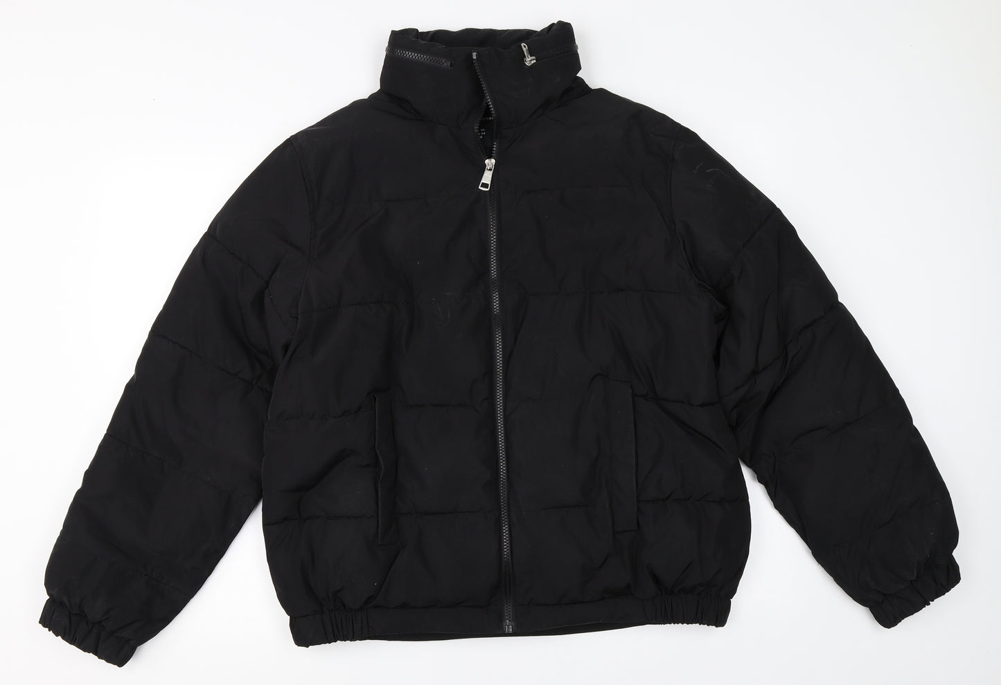 Dorothy Perkins Womens Black   Puffer Jacket Coat Size 12
