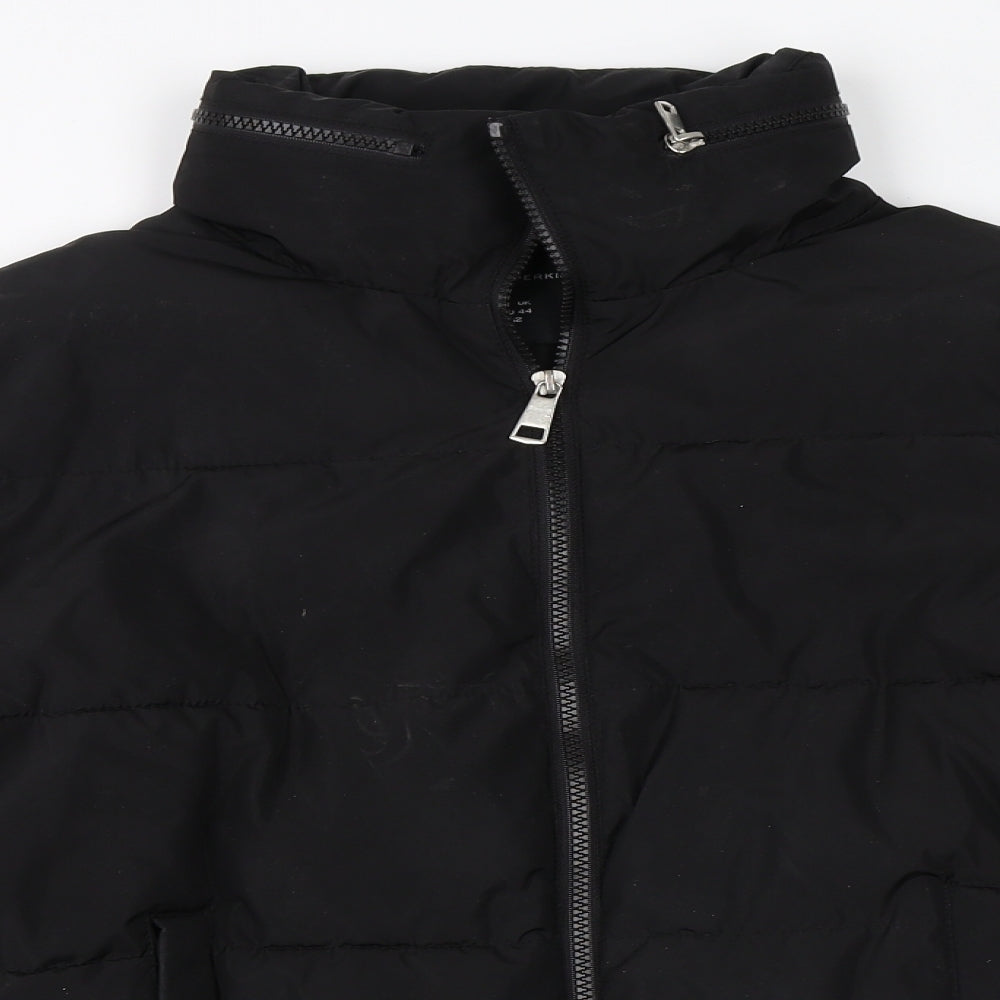 Dorothy Perkins Womens Black   Puffer Jacket Coat Size 12