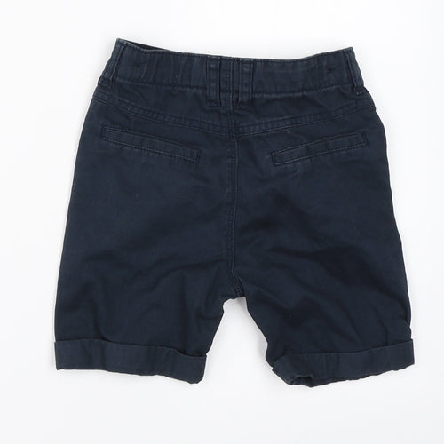 George Boys Blue   Chino Shorts Size 4-5 Years