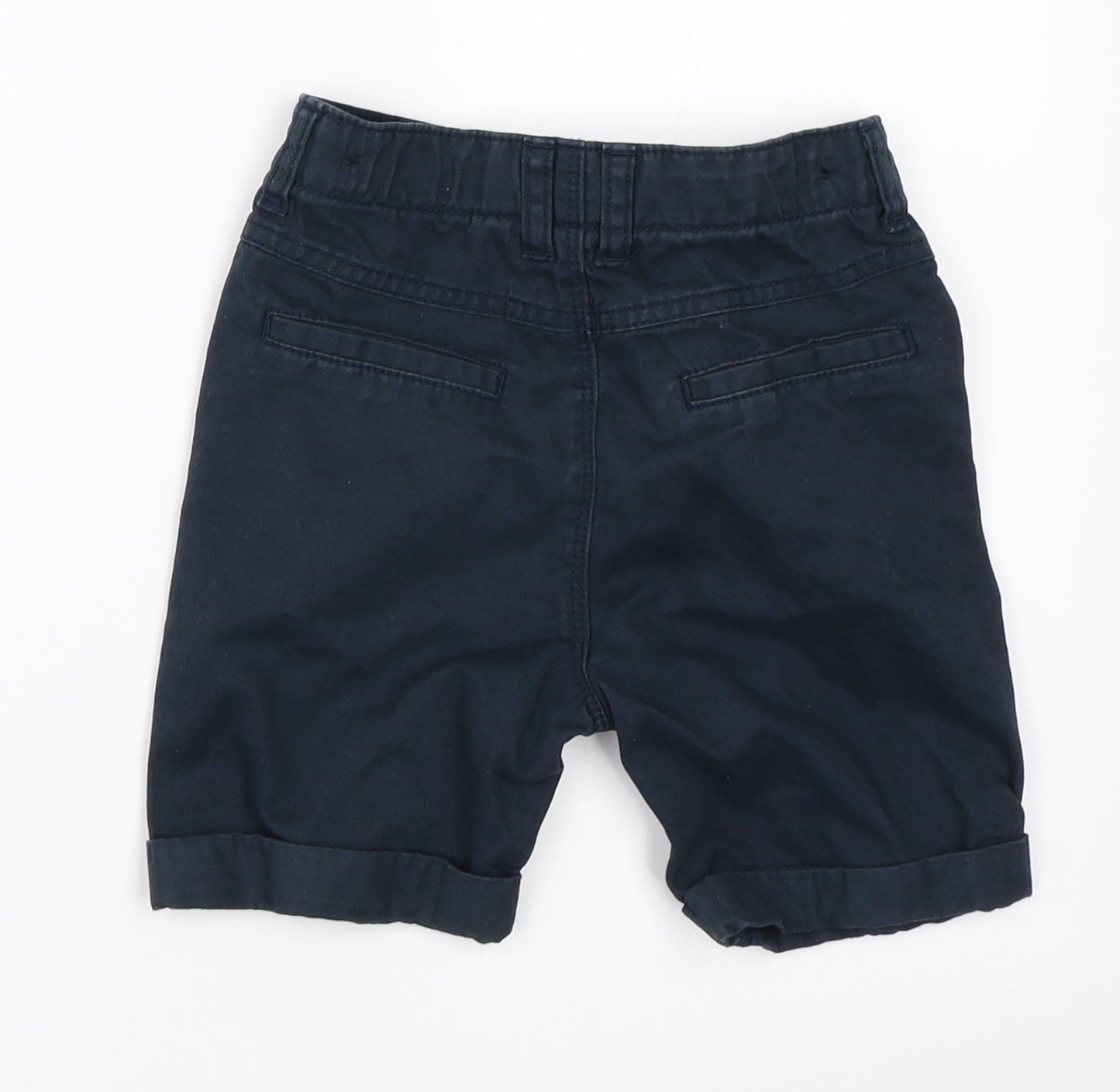 George Boys Blue   Chino Shorts Size 4-5 Years