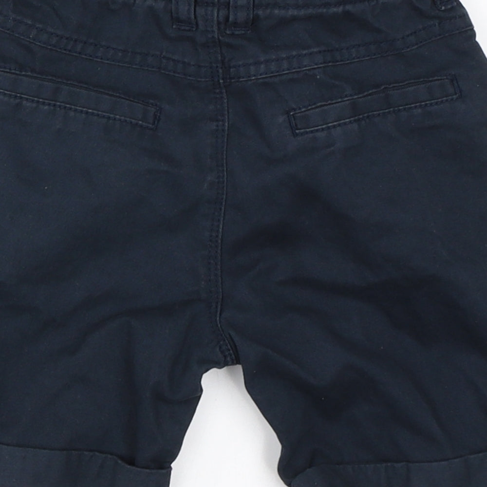 George Boys Blue   Chino Shorts Size 4-5 Years