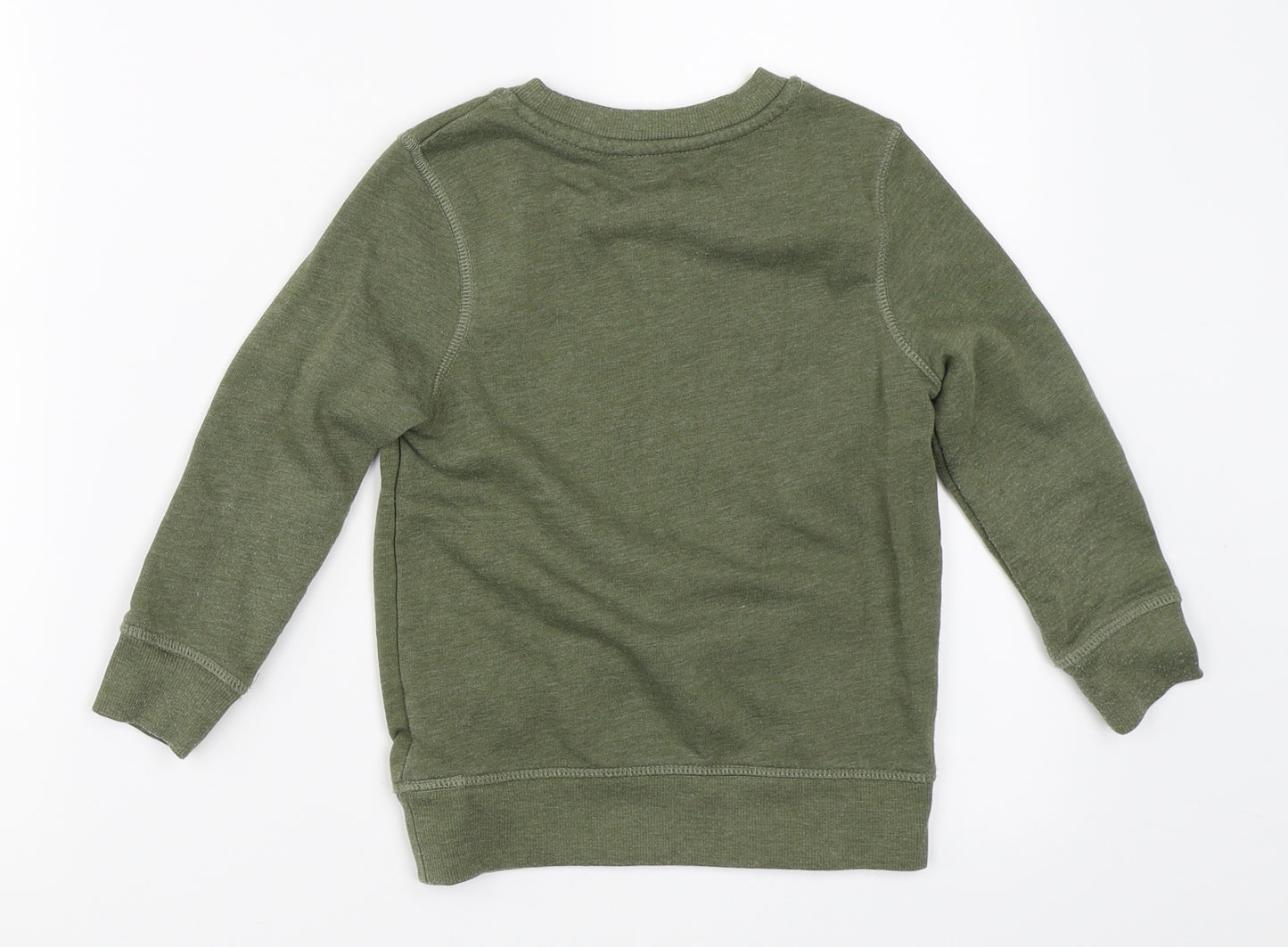 George Boys Green   Pullover Sweatshirt Size 3-4 Years