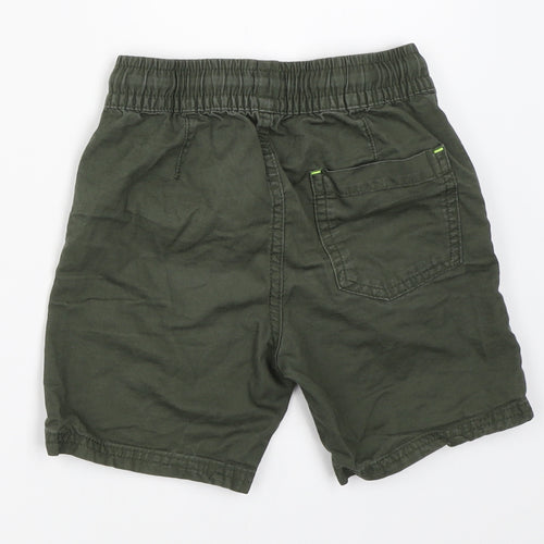 F&F Boys Green   Chino Shorts Size 4-5 Years
