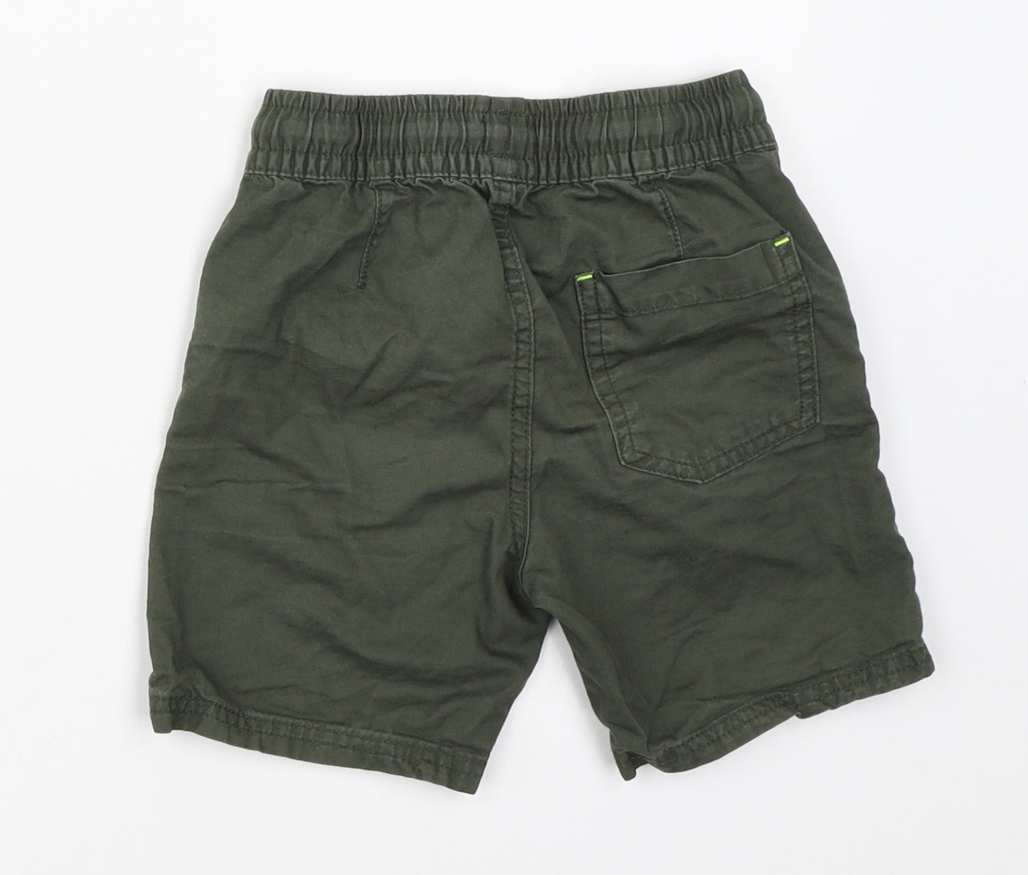 F&F Boys Green   Chino Shorts Size 4-5 Years