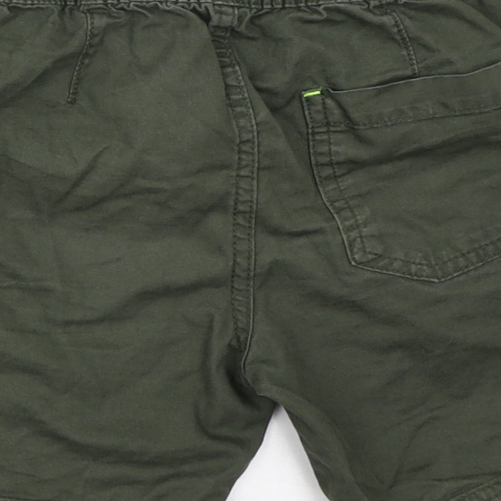 F&F Boys Green   Chino Shorts Size 4-5 Years