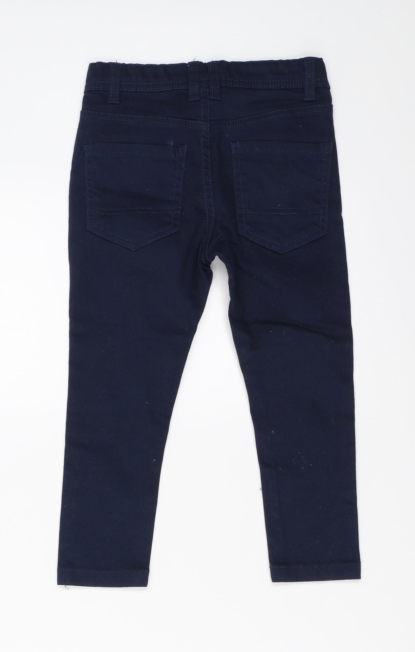 Primark Boys Blue  Denim Skinny Jeans Size 4-5 Years