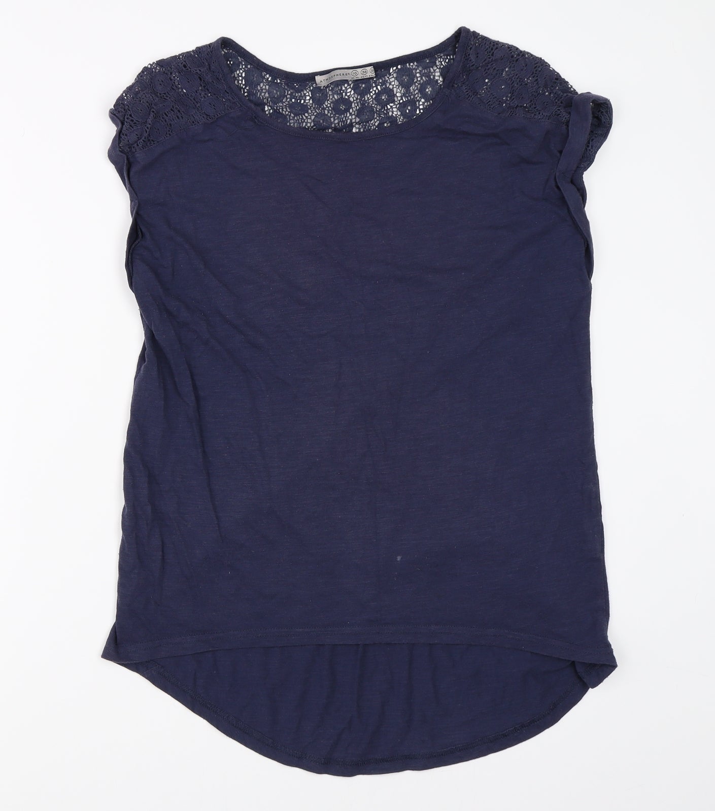 Atmosphere Womens Blue   Basic T-Shirt Size 10