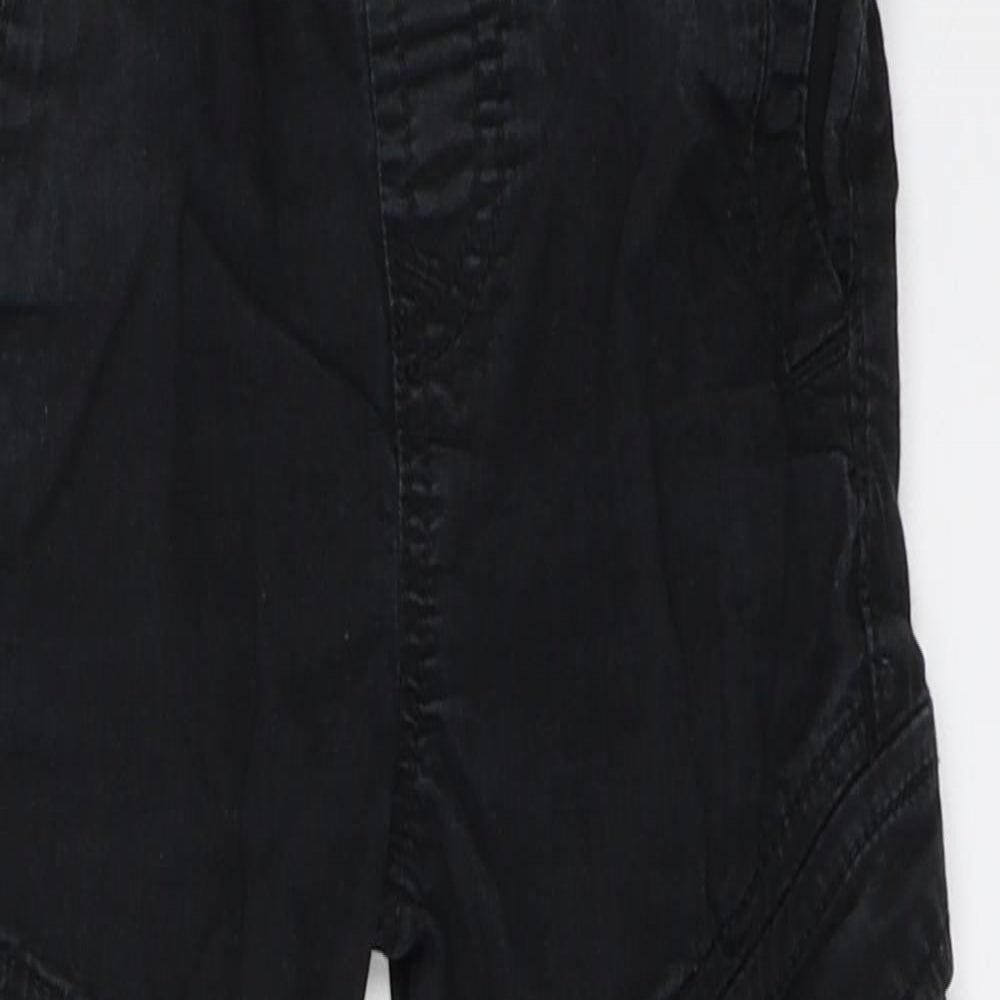 Primark Boys Black   Cargo Trousers Size 4-5 Years