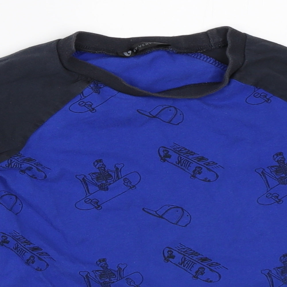 Very Boys Blue   Basic T-Shirt Size 3-4 Years