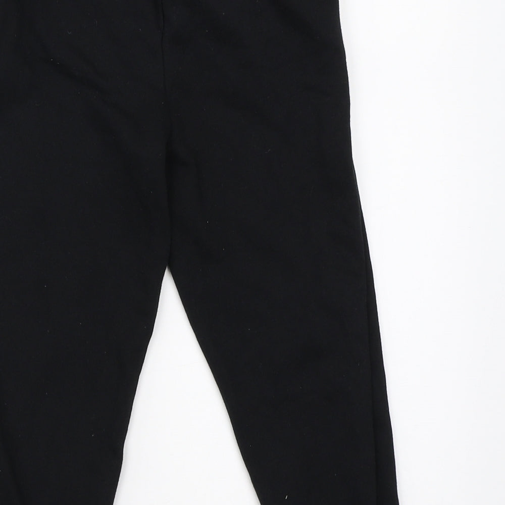 Primark Boys Black   Jogger Trousers Size 4-5 Years