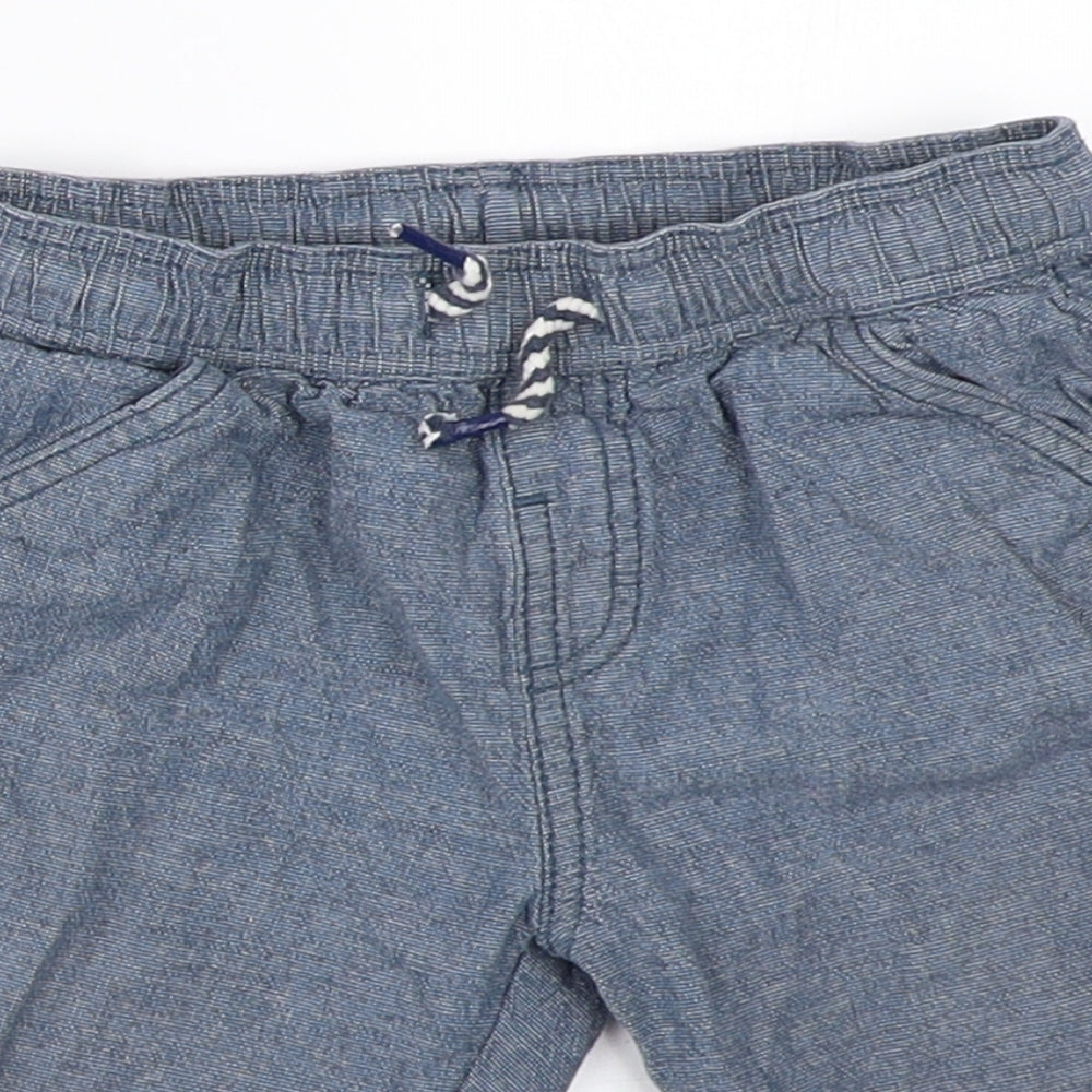Matalan Boys Blue   Chino Shorts Size 3-4 Years
