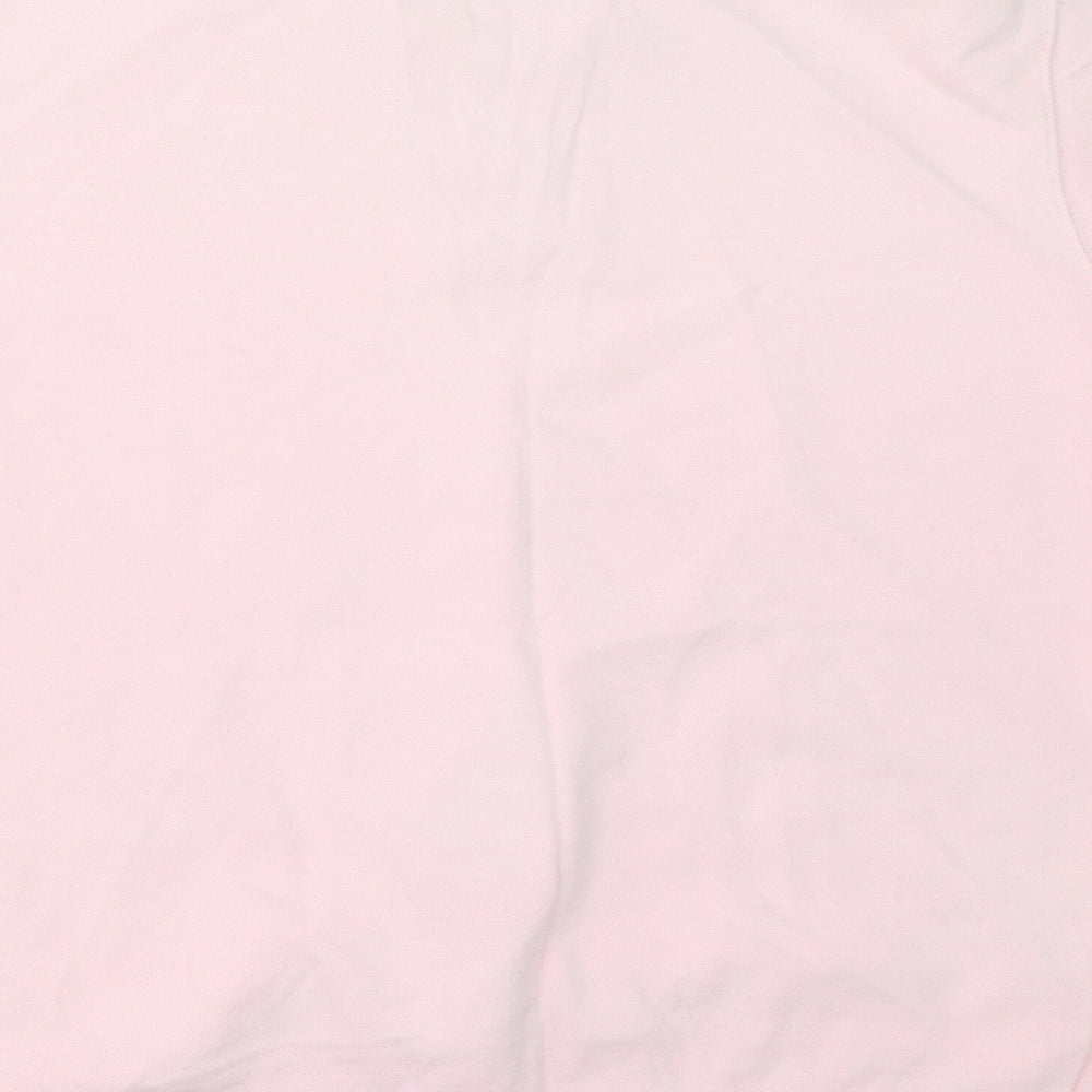 One Up Golf Womens Pink   Basic Polo Size M