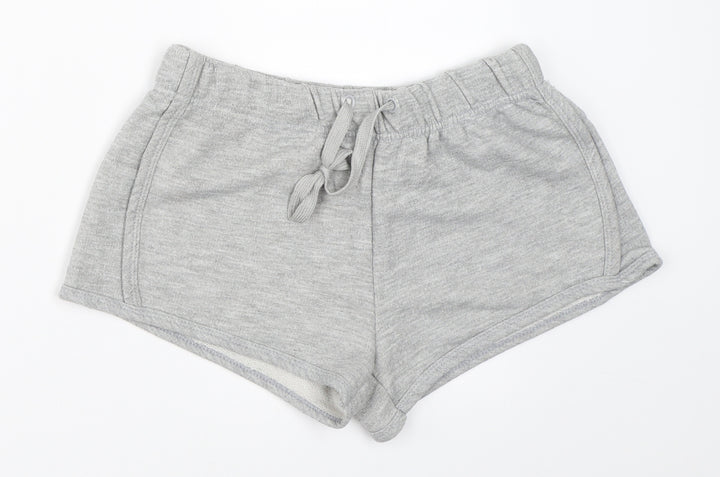 Preworn Womens Grey Hot Pants Shorts Size 36