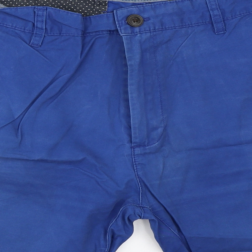 ACW 85 Mens Blue   Chino Shorts Size 38 in