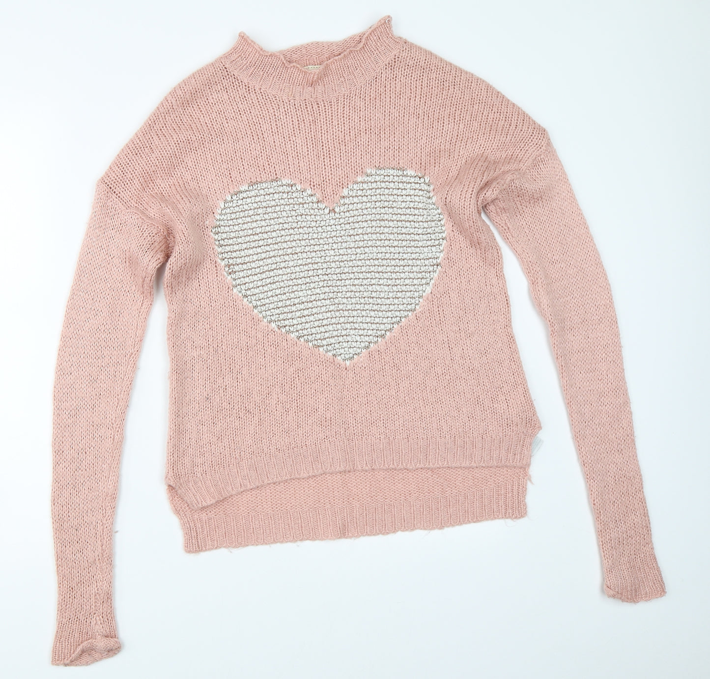 New Look Womens Pink   Pullover Jumper Size 8