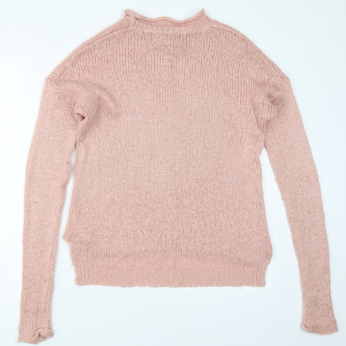 New Look Womens Pink   Pullover Jumper Size 8