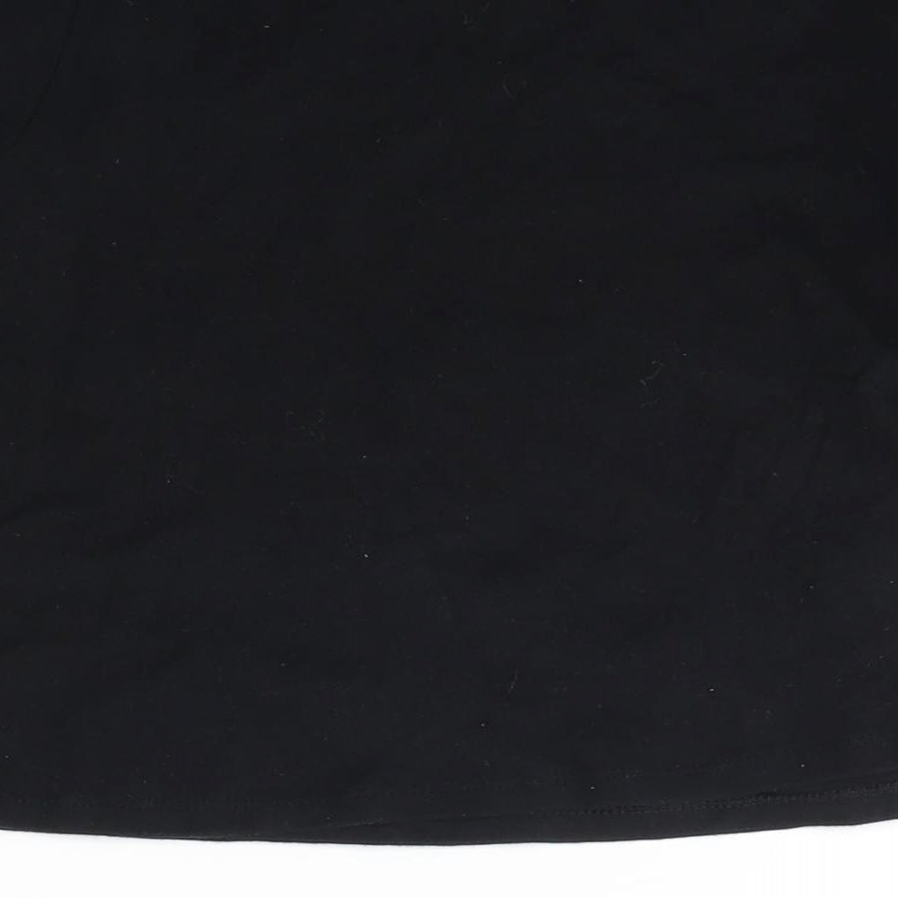 George Girls Black   Pullover Sweatshirt Size 7-8 Years  - Re Mix