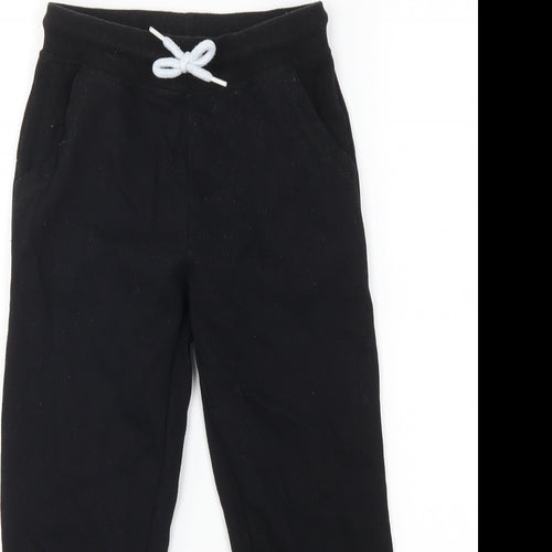Primark Boys Black   Jogger Trousers Size 8-9 Years