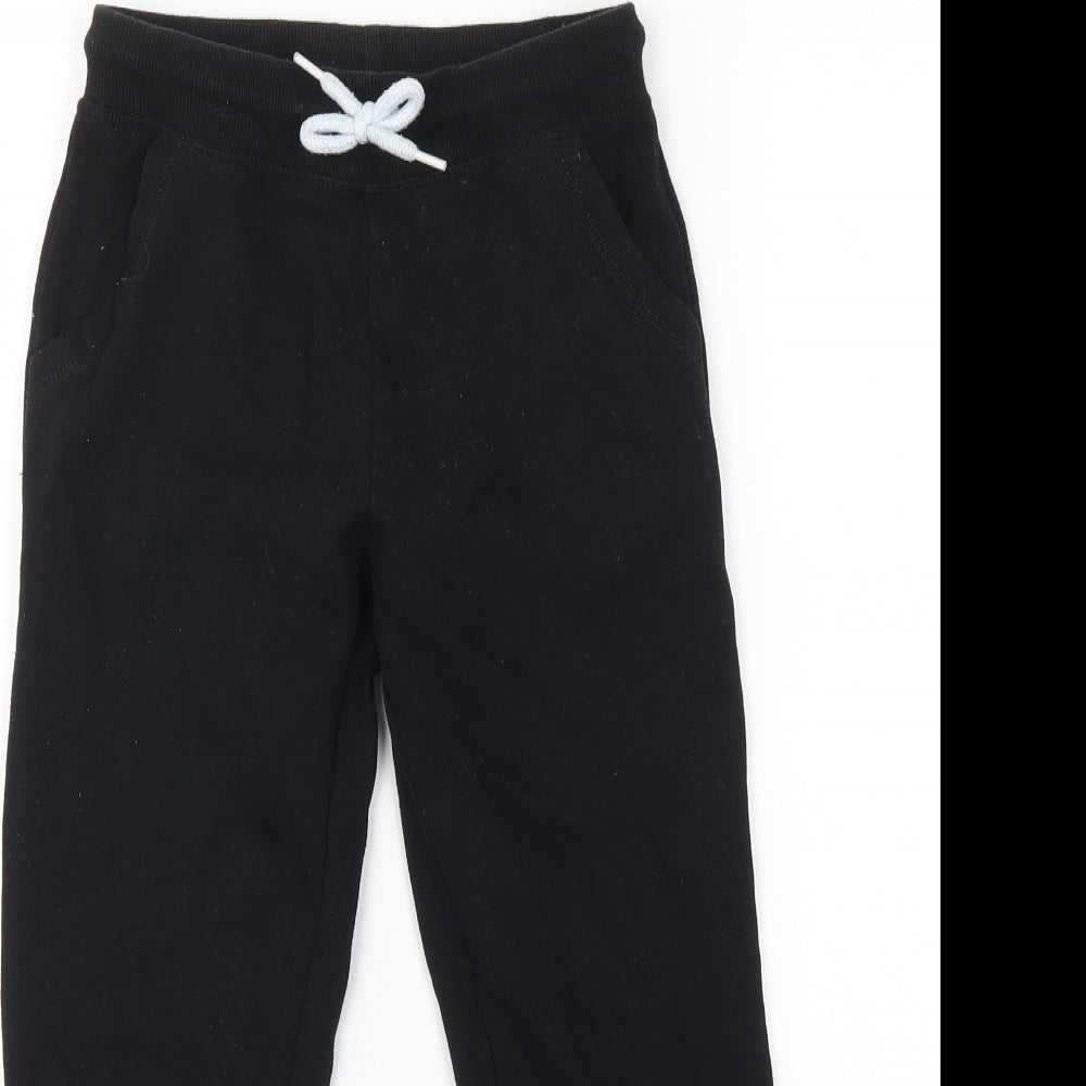 Primark Boys Black   Jogger Trousers Size 8-9 Years