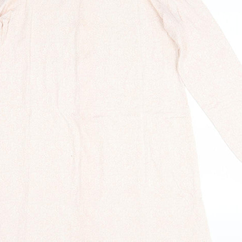 Manor Womens Pink Floral  Top Dress Size M