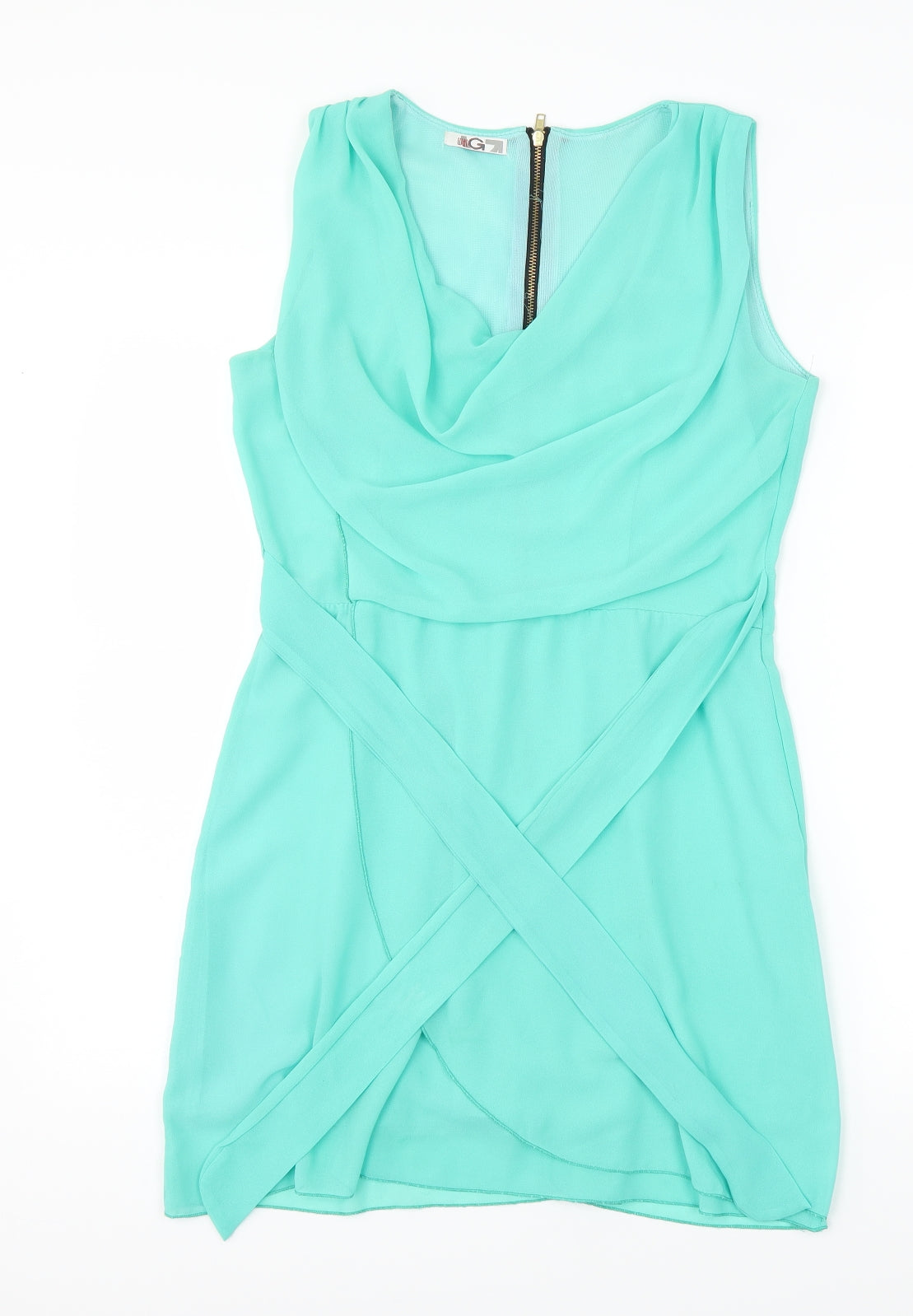 Wal G Womens Green   A-Line  Size M
