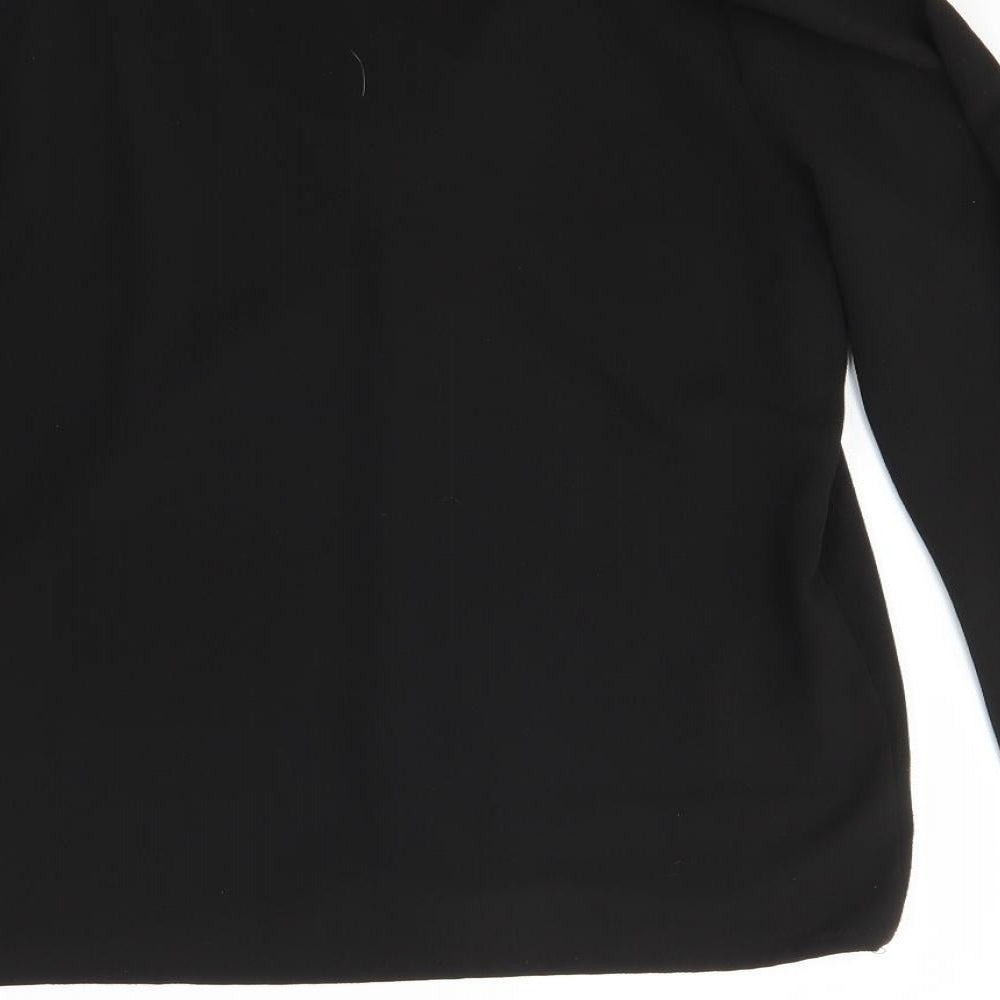 Topshop Womens Black   Basic Blouse Size 8