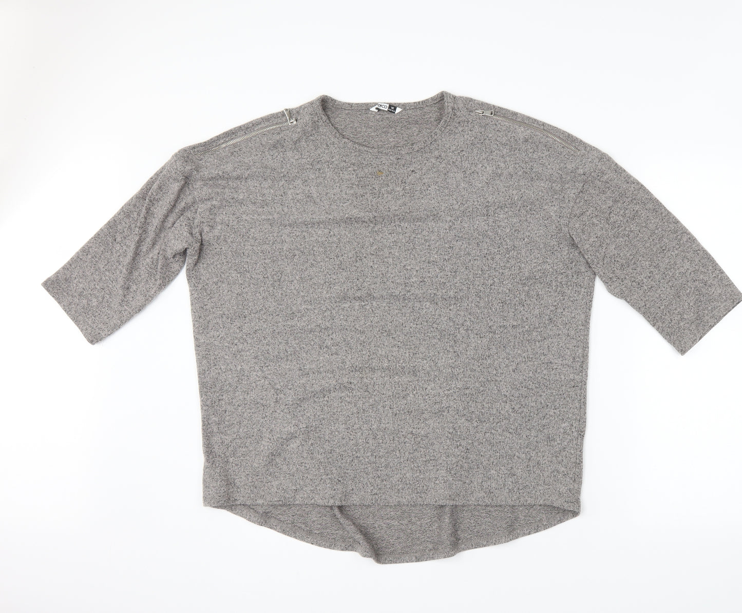 F&F Womens Grey   Pullover Jumper Size 16