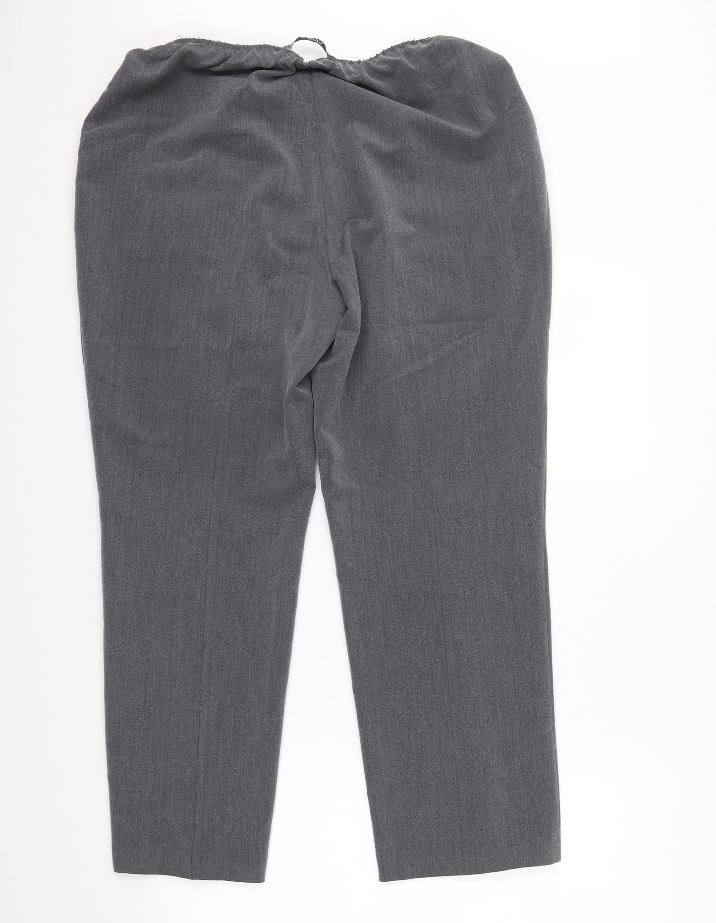 BM Womens Grey   Trousers  Size 16 L25 in