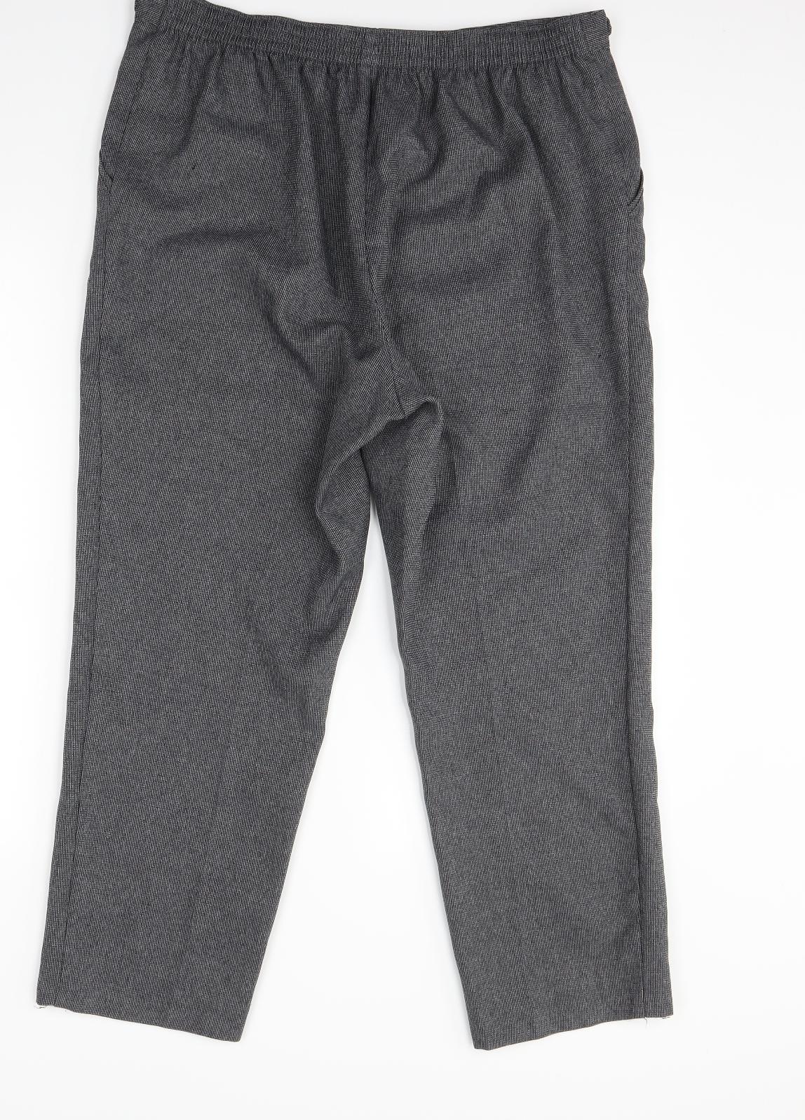 Marks and Spencer Womens Grey   Trousers  Size 16 L24 in