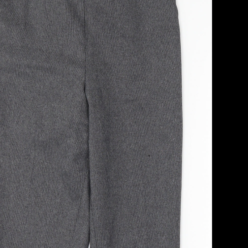 Marks and Spencer Womens Grey   Trousers  Size 16 L24 in