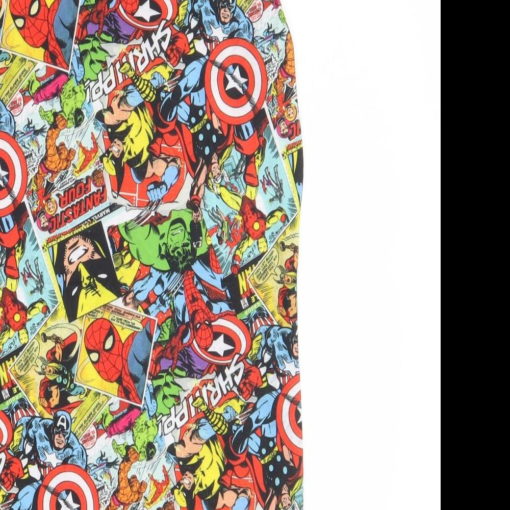 Primark Womens Multicoloured   T-Shirt Dress  Size 16  - Marvel Comics