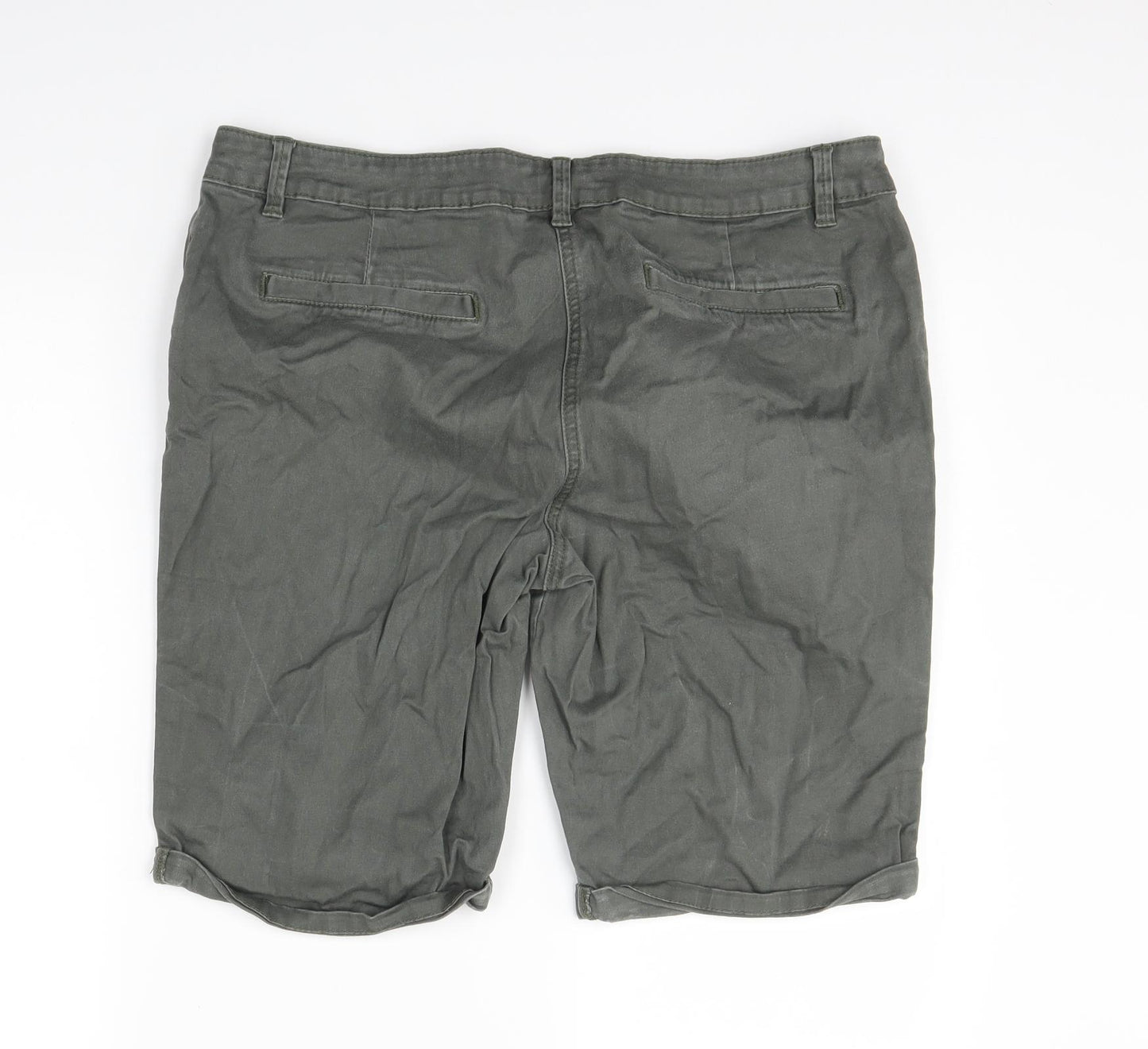 George Womens Green   Bermuda Shorts Size 16