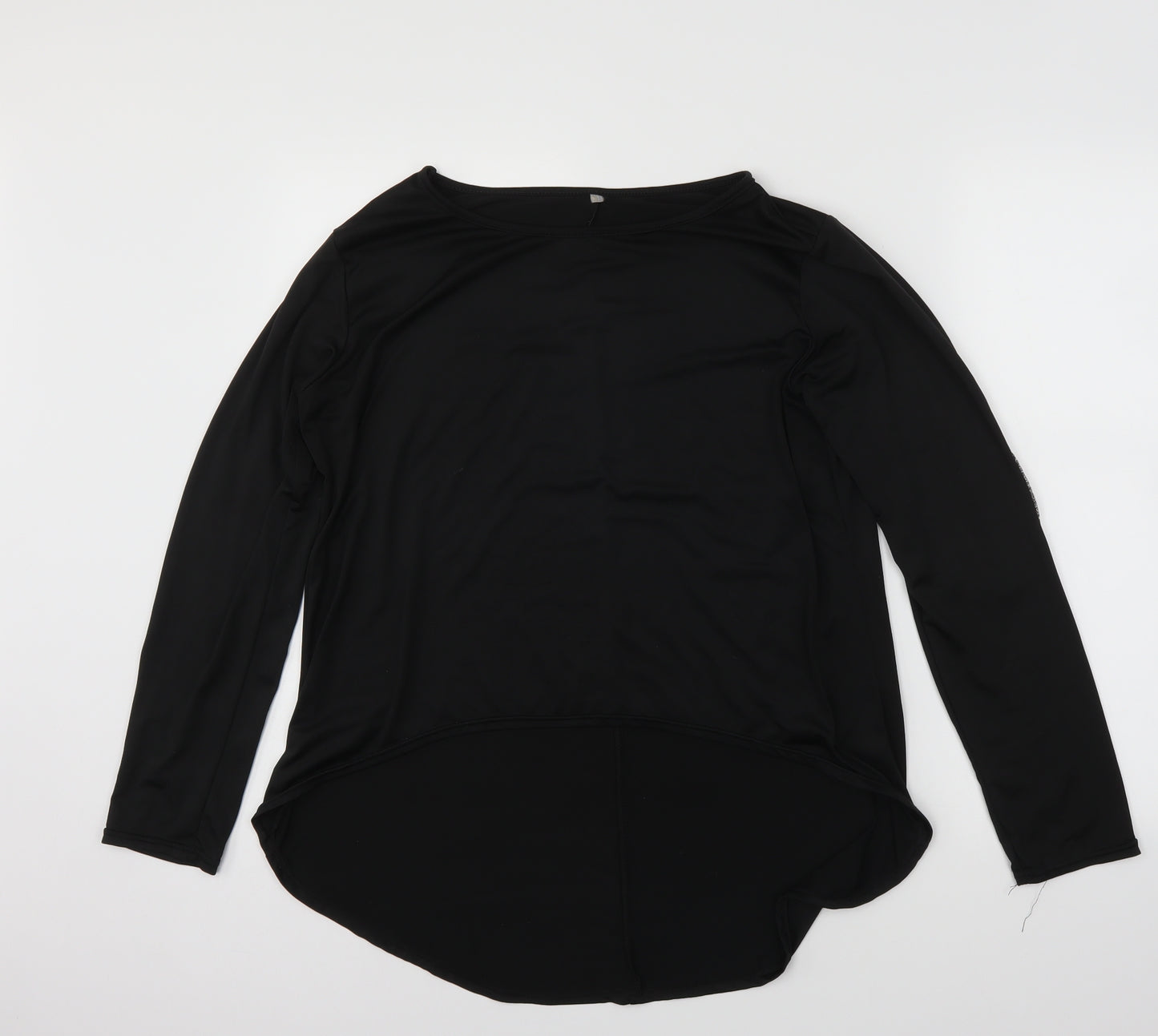Preworn Womens Black   Basic T-Shirt Size L