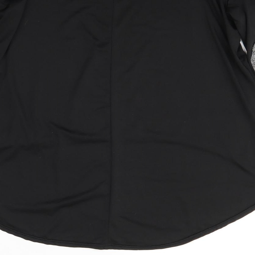 Preworn Womens Black   Basic T-Shirt Size L