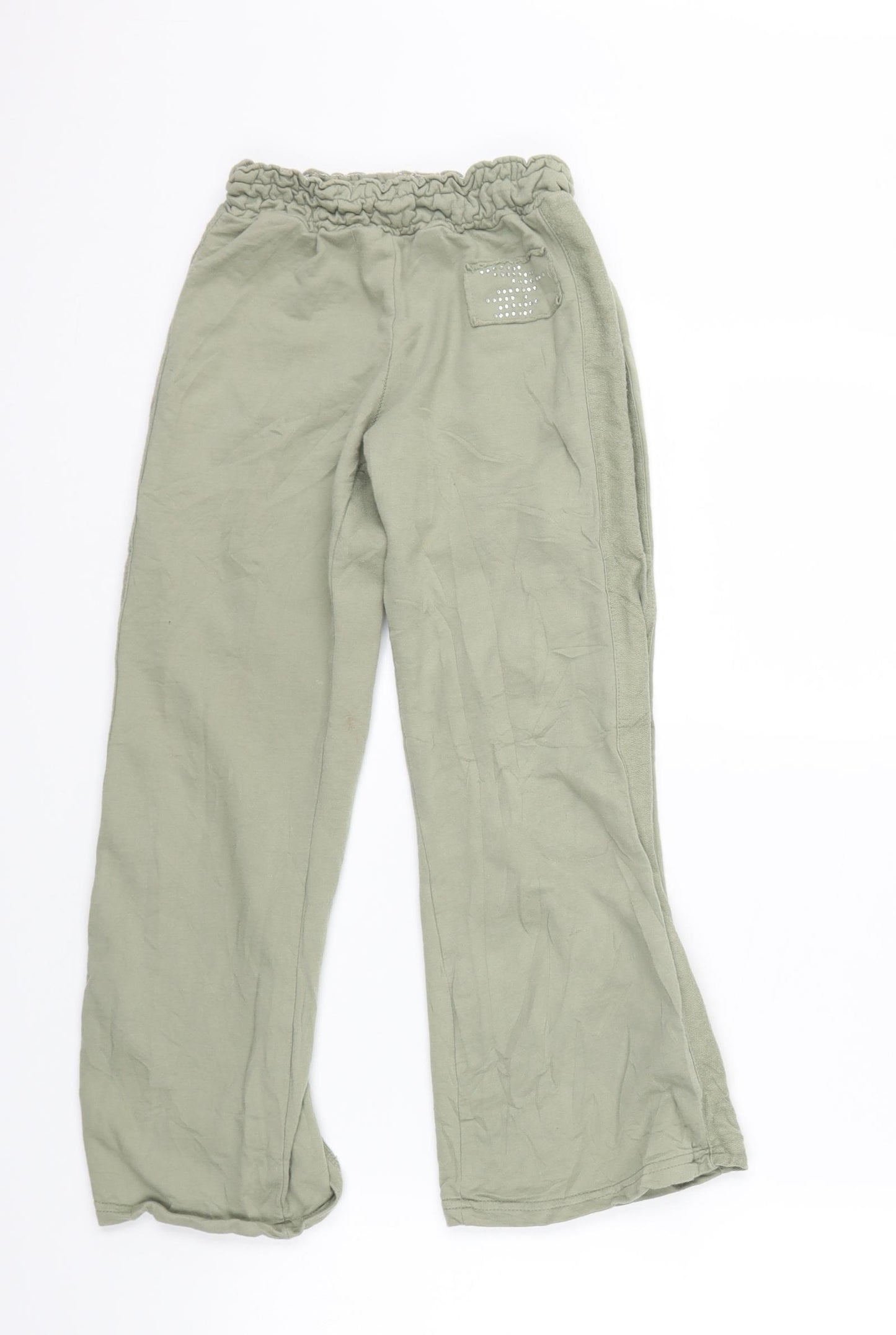 TU Girls Green   Jogger Trousers Size 8-9 Years