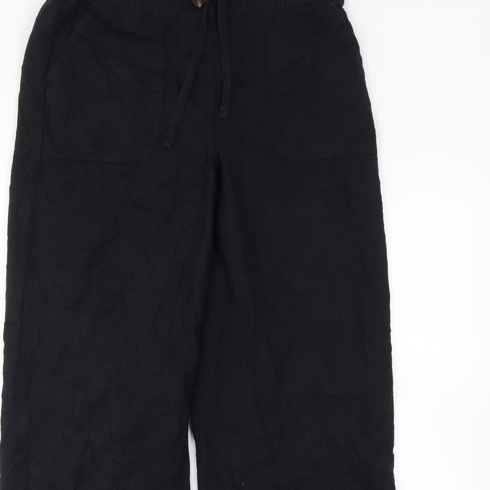 George Womens Black   Trousers  Size 10 L27.5 in