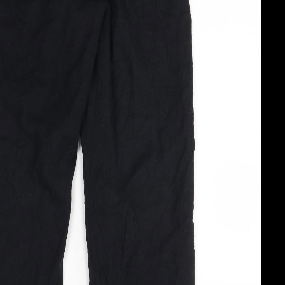George Womens Black   Trousers  Size 10 L27.5 in