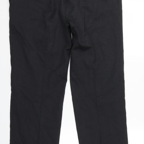 BARUTTI Womens Black   Trousers  Size 36 L29 in
