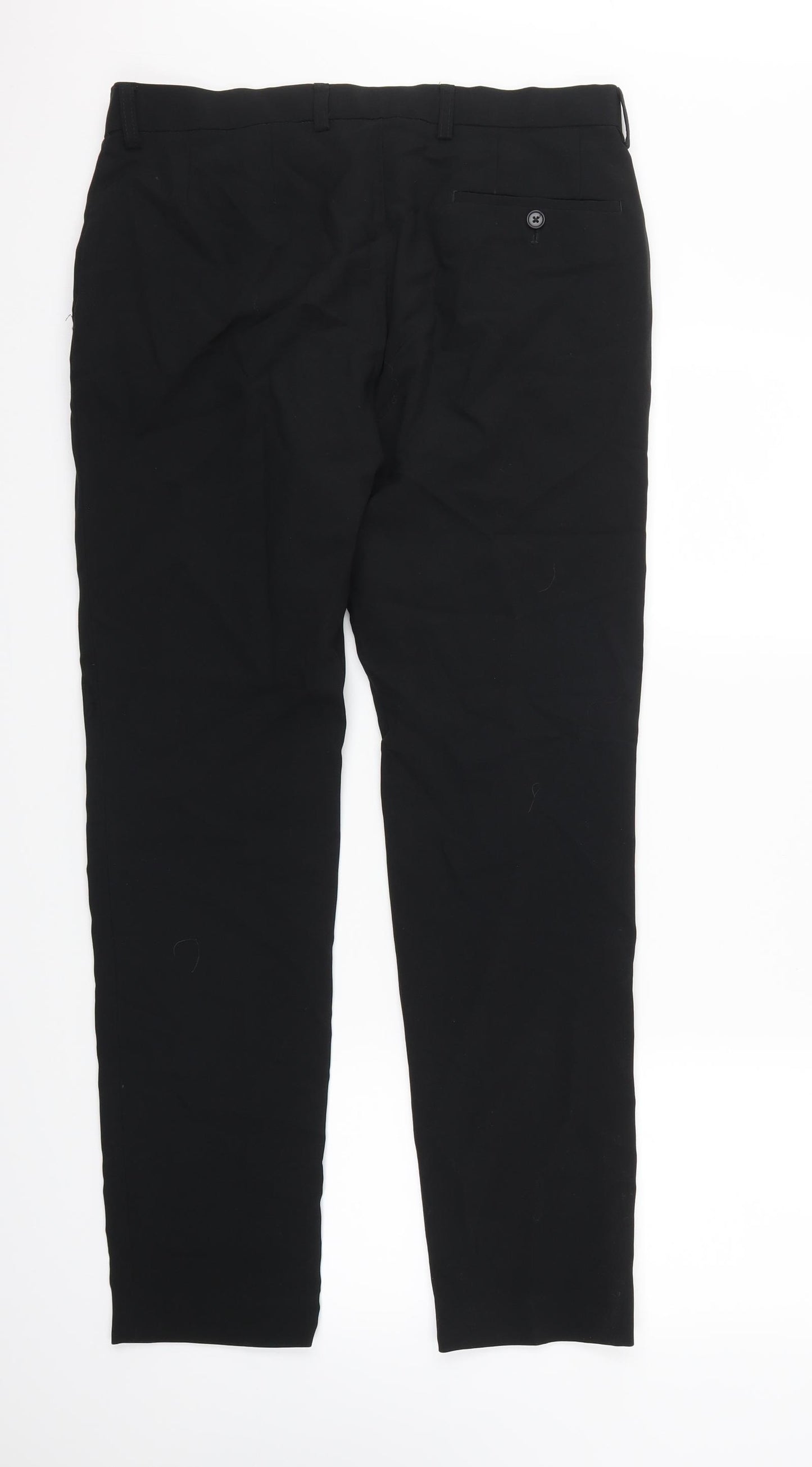 NEXT Mens Black   Trousers  Size 34 L32 in