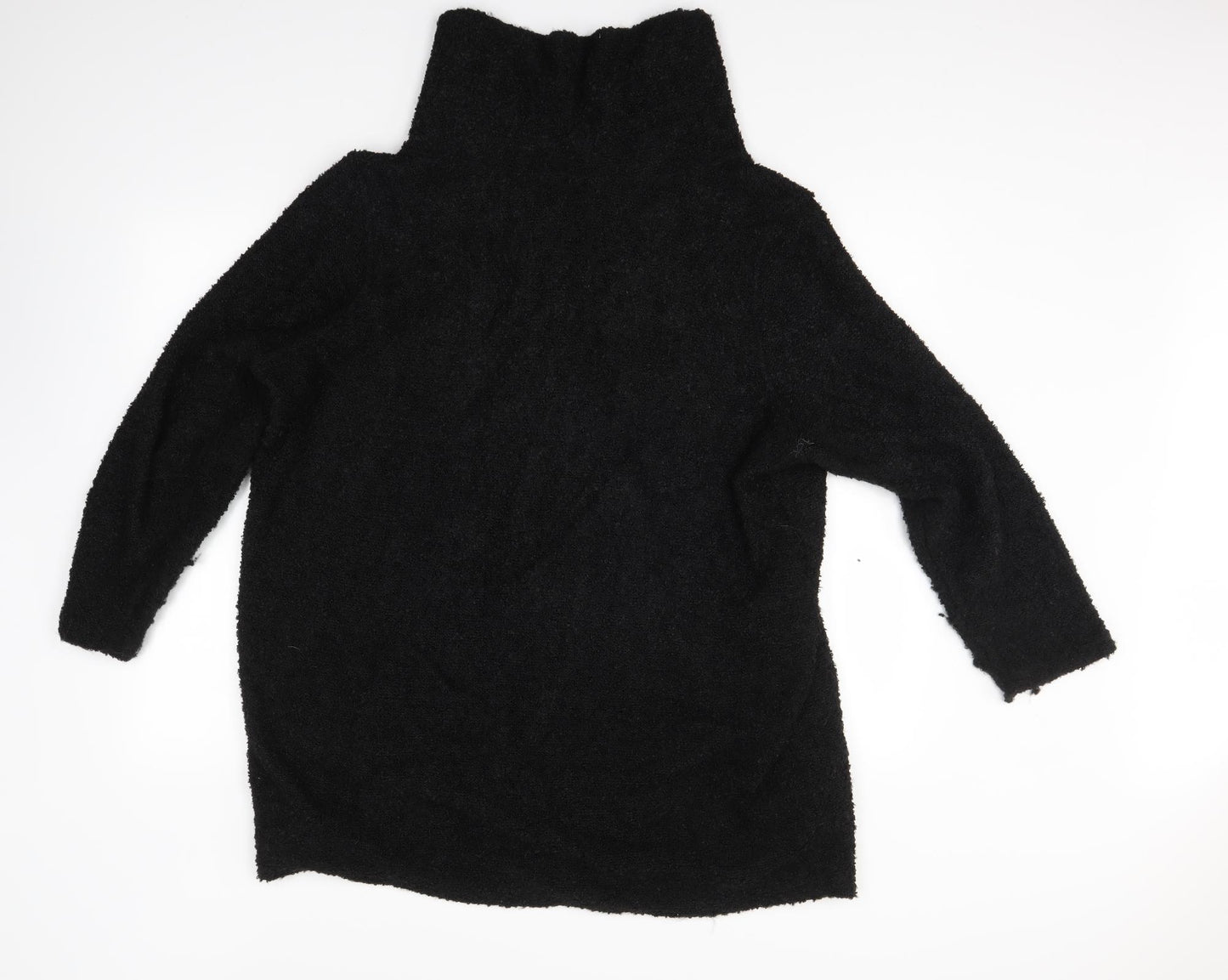 Bonmarché Womens Black  Fleece Jacket Coat Size XL
