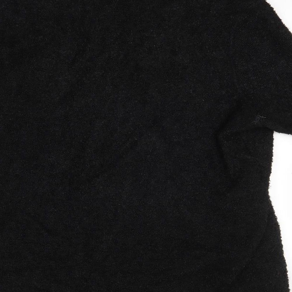 Bonmarché Womens Black  Fleece Jacket Coat Size XL