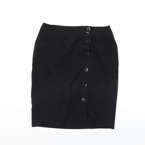 Artigiano Womens Black   A-Line Skirt Size 32 in