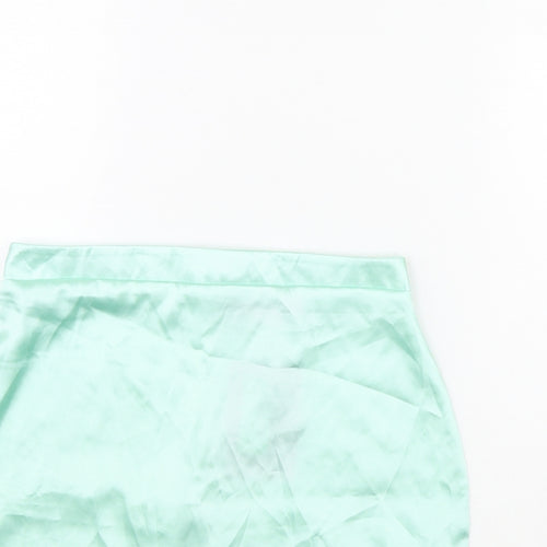 I SAW IT FIRST Womens Green   Mini Skirt Size 10