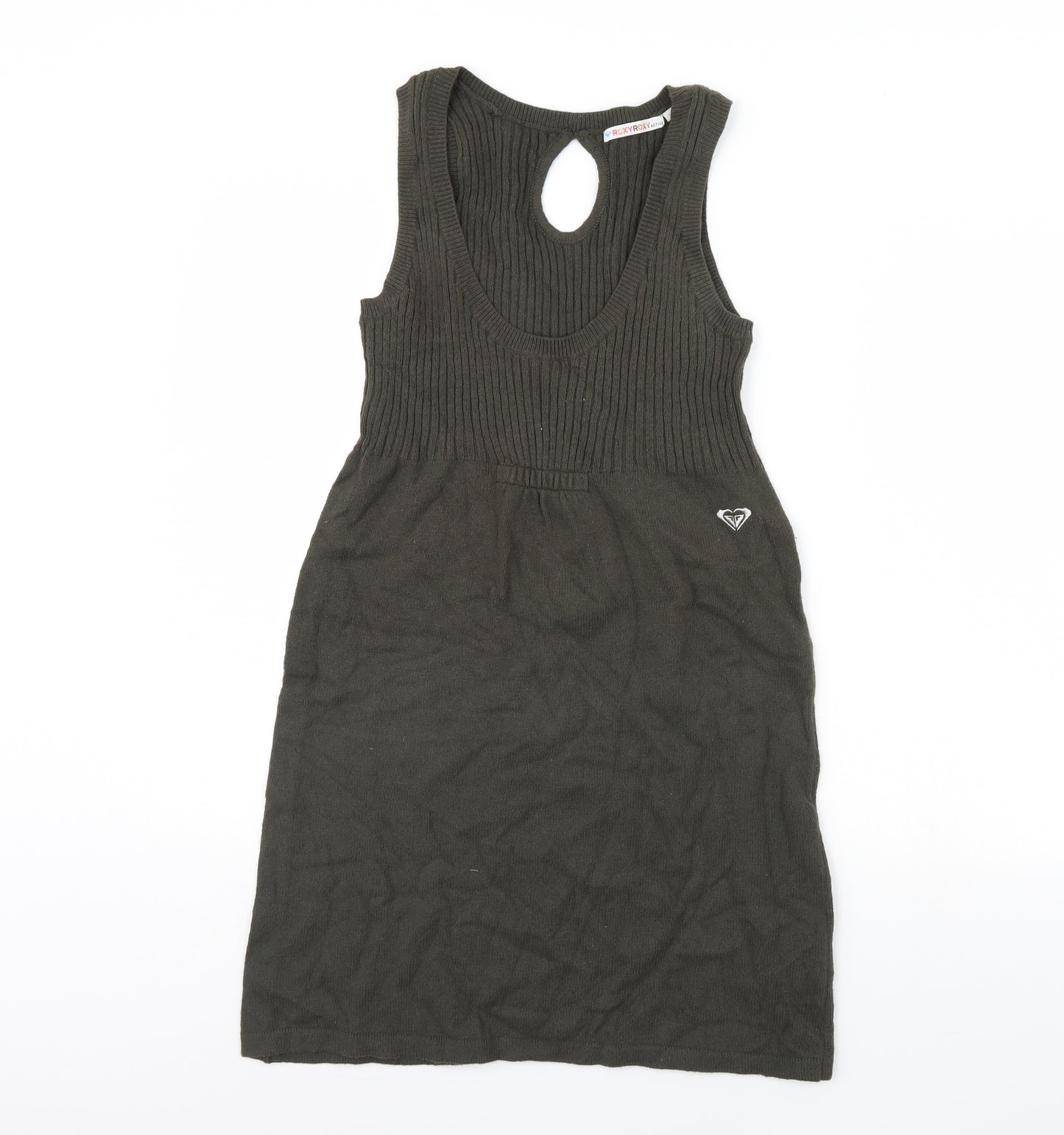 roxy roxy Womens Green   Jumper Dress  Size M